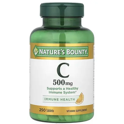 Витамин C Nature's Bounty 500 мг 250 таблеток