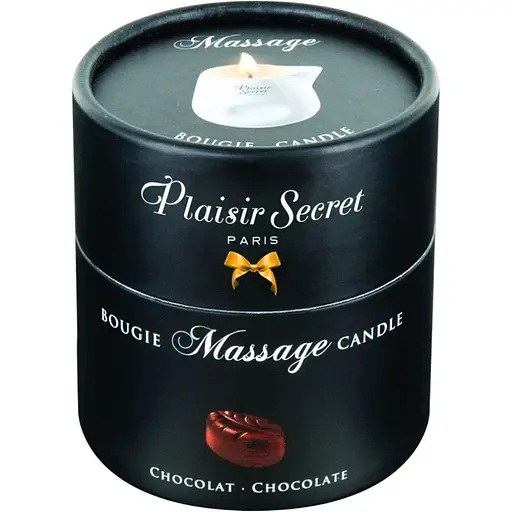 Масажна свічка Plaisir Secret шоколад, 80 мл