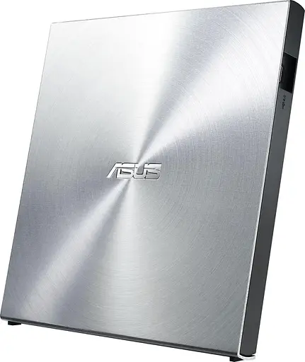 Оптический привод ASUS DVD+-R/RW SLIM, внешний, USB 2.0, SDRW-08U5S-U/SILVER/ASUS (SDRW-08U5S-U/SILVER/ASUS) - фото 1