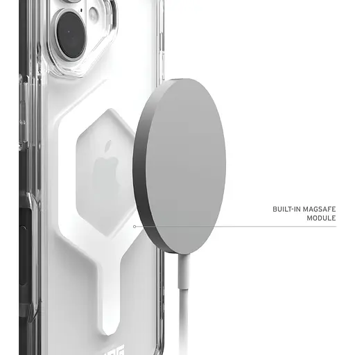 Оригинальный противоударный чехол UAG Plyo MagSafe для iPhone 16 Plus Прозрачный 114479114341 - фото 15