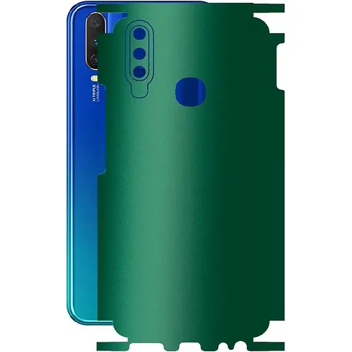 Захисна плівка StatusSKIN для Vivo Y15 1901 Корпус Вініл Зелена - фото 1