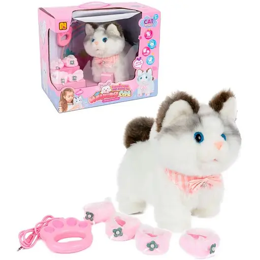 Інтерактивна м'яка іграшка AiDA Cute Cat (AD933-87E) - фото 16