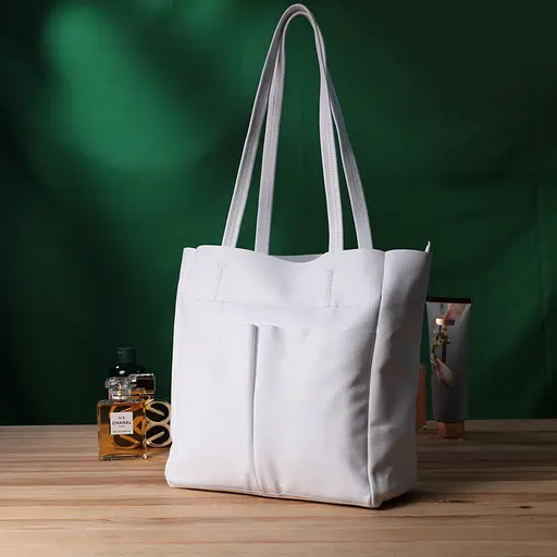 Сумка-шоппер Shvigel из натуральной кожи 29х30х12 см sum0027041 - фото 10