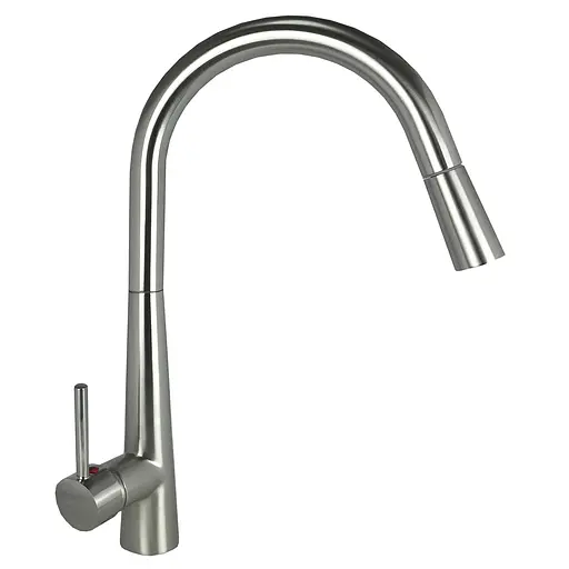 Змішувач для кухні Globus Lux Lazer GLLR-1033-StSTeel Нержавіюча сталь - фото 1