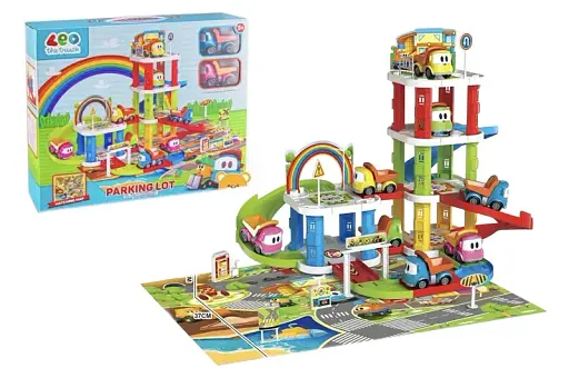 Паркинг – трек грузовичек Льва и Лея - фото 1