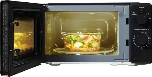 Мікрохвильова піч HANSEATIC HM19B1M, потужність 700 Вт, функція розморожування, 5 рівнів потужності - фото 7