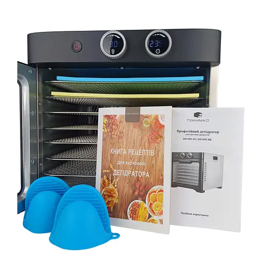 Дегідратор професійний Tekhniko DH-08S-BK (8 лотків) - фото 3