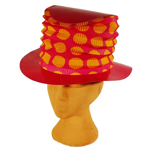 Шляпа трансформер цилиндр бумажный - фото 1