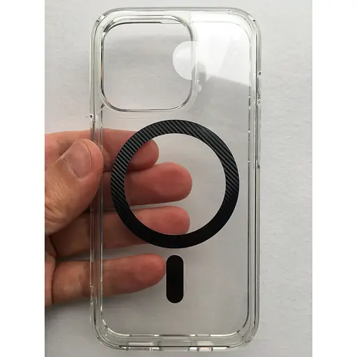 Протиударний чохол Spigen Ultra Hybrid MagFiдля iPhone 15 Pro (6.1") Graphite ACS06716 - фото 7