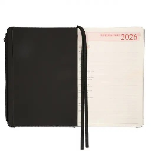 Щоденник-діловий записник А5 Leo Planner Cozy 2026 твердий 368 сторінок (252682) - фото 4
