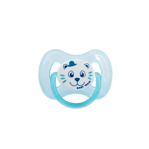 Пустушка силіконова класична 3007_голубий - фото 2