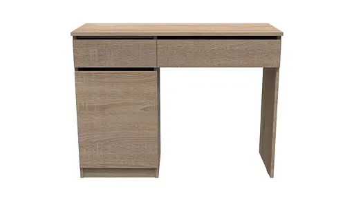 Стіл комп'ютерний Віто Ferrum-decor 750x1000x500 ДСП Дуб Сонома 16 мм (FRD-104827)