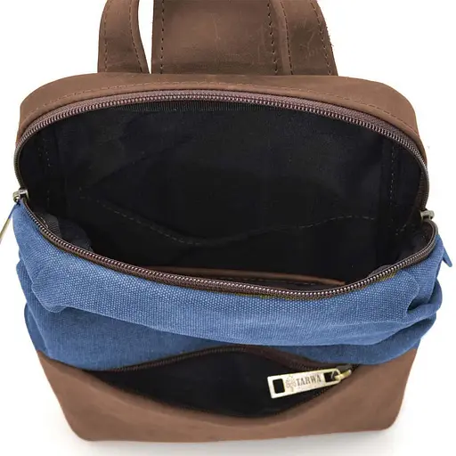 Кожаная сумка-слинг Tarwa 28х22х7 см sum0025527 - фото 6