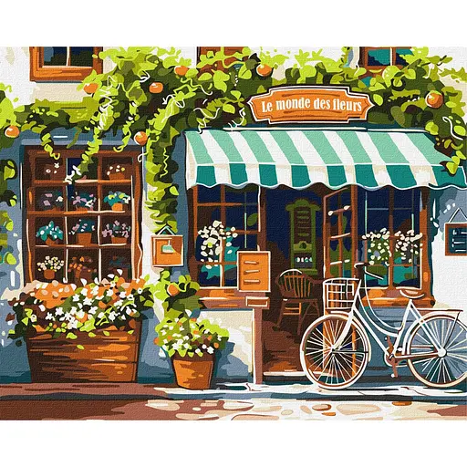 Картина за номерами "Світ квітів" KHO3650 40х50 см