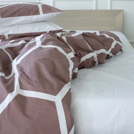 Комплект постельного белья MirSon Ranforce Elite 17-4818 Baden 200 х 220 см - фото 4