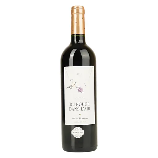 Вино Du Rouge en l'Air 2018 IGP Atlantique красное сухое 14% 0.75 л  - фото 1