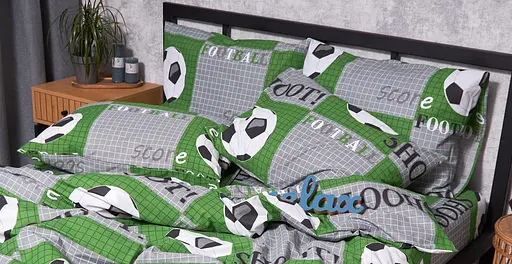 Набор наволочек Moon&Star Бязь Gold Люкс Football 40х40 см 2 шт - фото 2