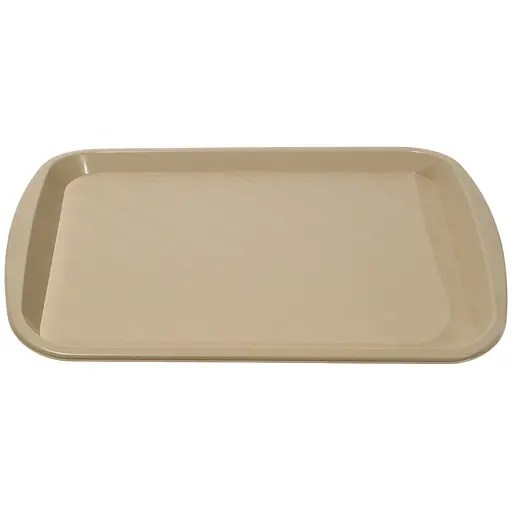 Піднос Stars Plast 36.6х26.3х3 мм бежевий (94111/беж)