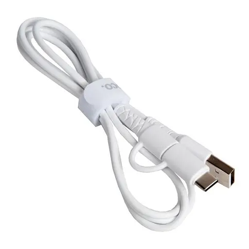 Кабель двойной Hoco Combo dual 2 in 1 Micro USB - Type-C Cool X54 белый - фото 1