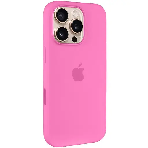 Чохол Epik Silicone case AAA with Magsafe and Animation button для Apple iPhone 16 Pro Max 6.9 Peony