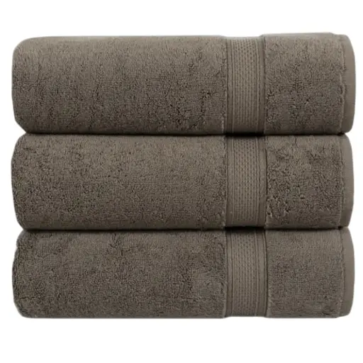 Полотенце махровое Lotus Home - Grand soft twist brown коричневое 90*150 (svt-2000022349352)