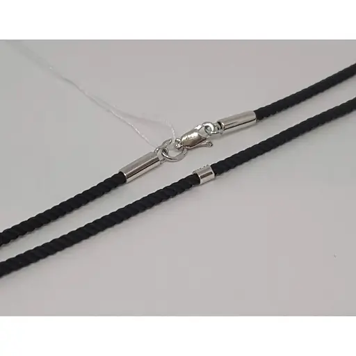 Ювелірний шнурок з текстилю Tango з золотими вставками. 950086В 40 - фото 3