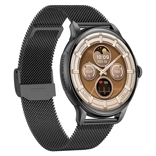 Годинник Smart Holiday Black Steel, 2 ремінця - фото 2