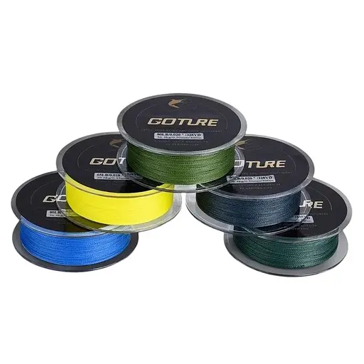 Плетеные рыболовные лески Goture 300 м/328 ярдов, суперпрочные мультифиламентные лески, 8–80 фунтов