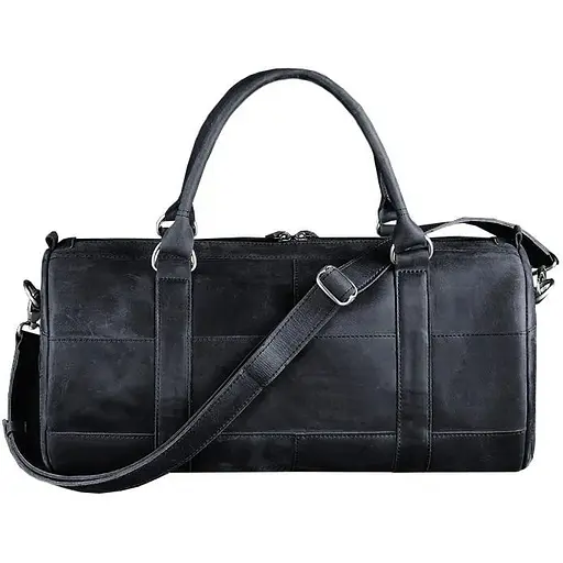 Шкіряна сумка Harper темно-синя Crazy Horse - фото 1