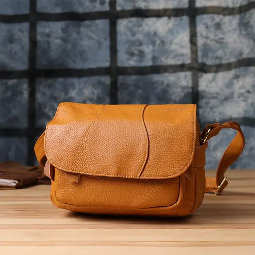 Вместительная повседневная сумка Vintage из натуральной кожи для женщин 23.5х17х10 см sum0027566 - фото 10