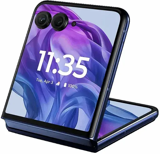 Смартфон Motorola Razr 50 Ultra 12/512GB Midnight Blue - фото 5