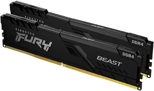Оперативная память Kingston Fury 64GB (2x32GB) DDR4 3200MHz Beast (KF432C16BBK2/64)