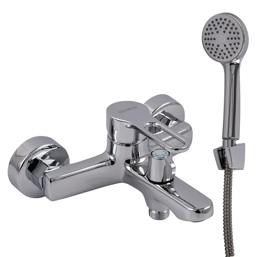 Смеситель для ванны Globus Lux Dolly GLD-0102N хромированный для установки в ванной комнате удобный и стильный - фото 6