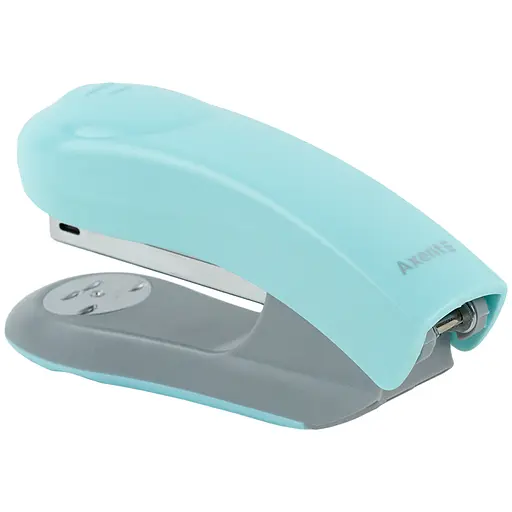 Степлер канцелярський Axent Welle-2 Pastelini №24/6 пластиковий 20 аркушів, неом'ятний (4820-09-A) - фото 2