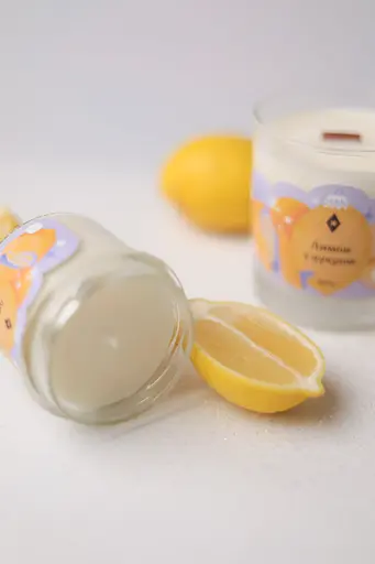 Свічка Лимон з цукром 130 мл 15 год  - фото 6