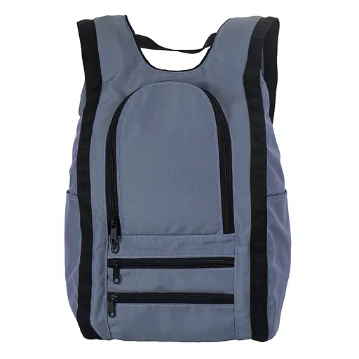 Рюкзак-антивор OOLOO Капля 45х27х14 см, светло-синий 861/414