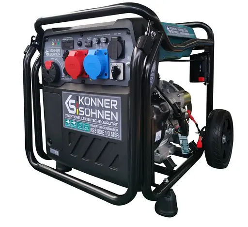Інверторний генератор Konner&Sohnen 8/8.5 кВт KS 8100iE 1/3 ATSR - фото 1