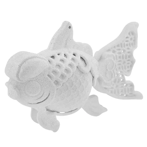 Ялинкова іграшка MIS LT Рибка 12х4х8 см білий - фото 1