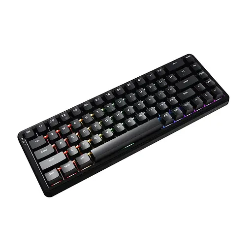 Клавіатура Ajazz AK680 MAX Magnetic Switch ABS Black Keycaps RGB Aluminum Positioning Pl (AK680-WM-B-A) - фото 2