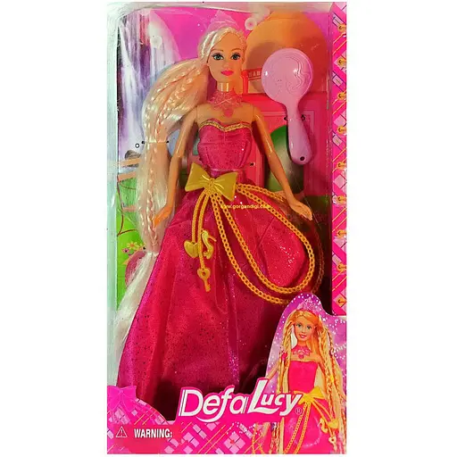 Кукла Defa Lucy Bambi 8195 Красное платье - фото 1
