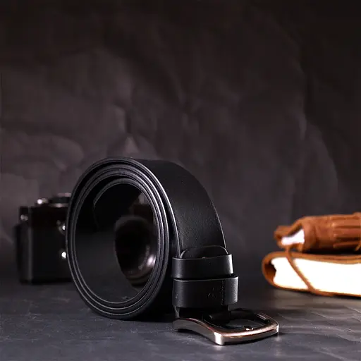 Ремінь шкіряний Grande Pelle чоловічий 3,8х120 см acs0026889 - фото 6