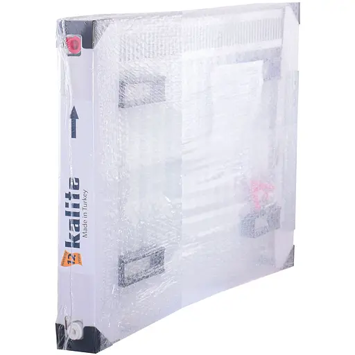 Радіатор сталевий панельний Kalite 11 бок 500x500 000022284, Білий - фото 3