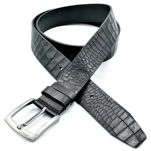 Ремінь шкіряний Le-Mon чоловічий 110-125 см acs0021971 - фото 1