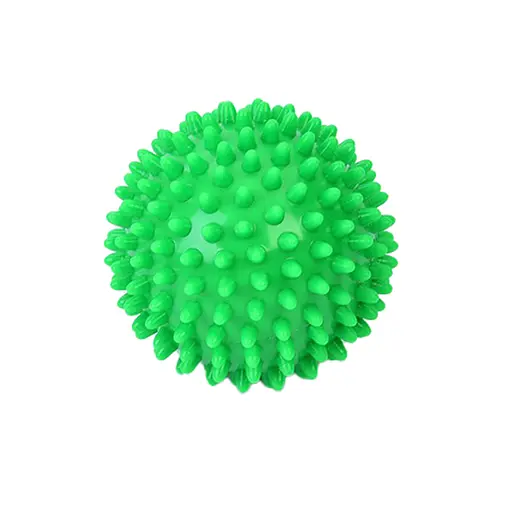 Мяч массажный Bambi MS 2096-1(Green) размер 7,5 см, зеленый - фото 1