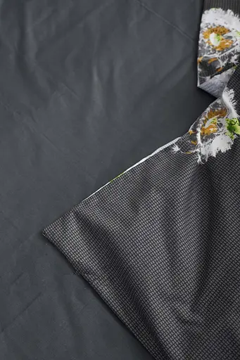 Комплект постельного белья Moon&Star King Size 220x240 наволочки 4х50х70 Dandelion Black Бязь Gold Люкс - фото 7