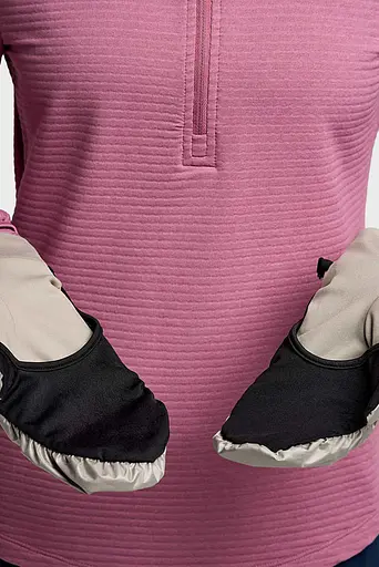 Рукавиці Saucony Hurricane Convertible Mitt Beige M (1097-SAU800056-RI M) - фото 3