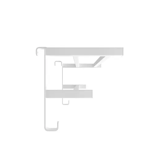 Полиця для рушникосушарки HF Sheffield 520x204 3.0.1200.13.WM, Білий матовий - фото 3