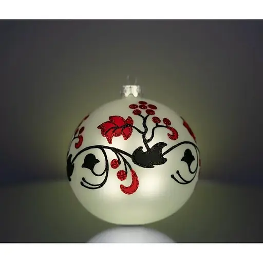 Набір ялинкових прикрас Різдвяні історії Код нації: Харківщина 3 кулі скло (4820001112825) - фото 2