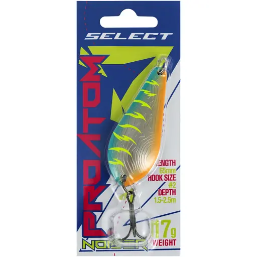 Блешня Select ProAtom Noiser 17 g 65 mm #15 - фото 2