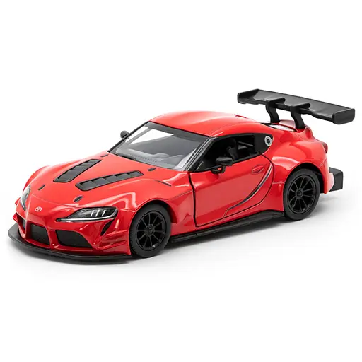 Металева інерційна легкова модель Toyota GR Supra Racing Concept 5", відкриваються двері (В асортименті)
